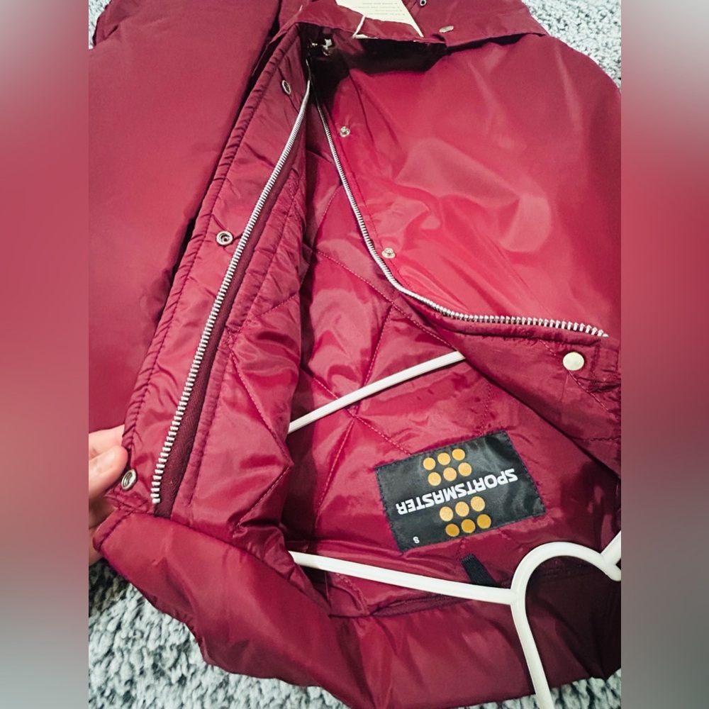 Rare Sportsmaster Red Jacket from 1960s (reworked beautifully) Vintage - Picture 8 of 16
